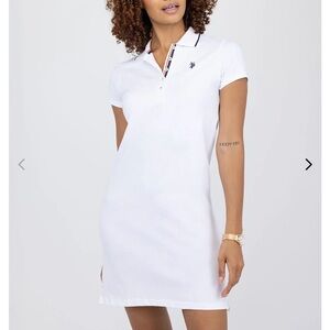 White Polo Dress